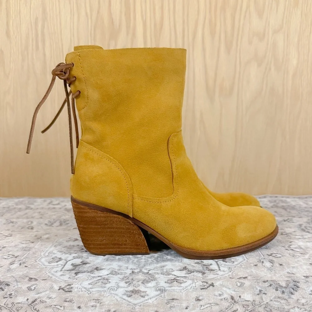 Kork Ease Cherna Bootie Suede Western Ankle Boot - Picture 5 of 13